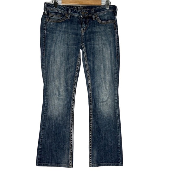 Silver Jeans Co. Aiko Bootcut Women’s Jeans Size 29x33 Blue Denim Y2K - Picture 1 of 13